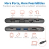 USB C Docking Station Multiport Hub 4K