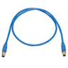 CAT6 1G UTP ETHERNET CBL M/M IP68 POE 1M