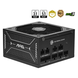 MSI, PSU 650W MAG A650GLS PCIE5 80+ GOLD MSI, PSU 650W MAG A650GLS PCIE5 80+ GOLD