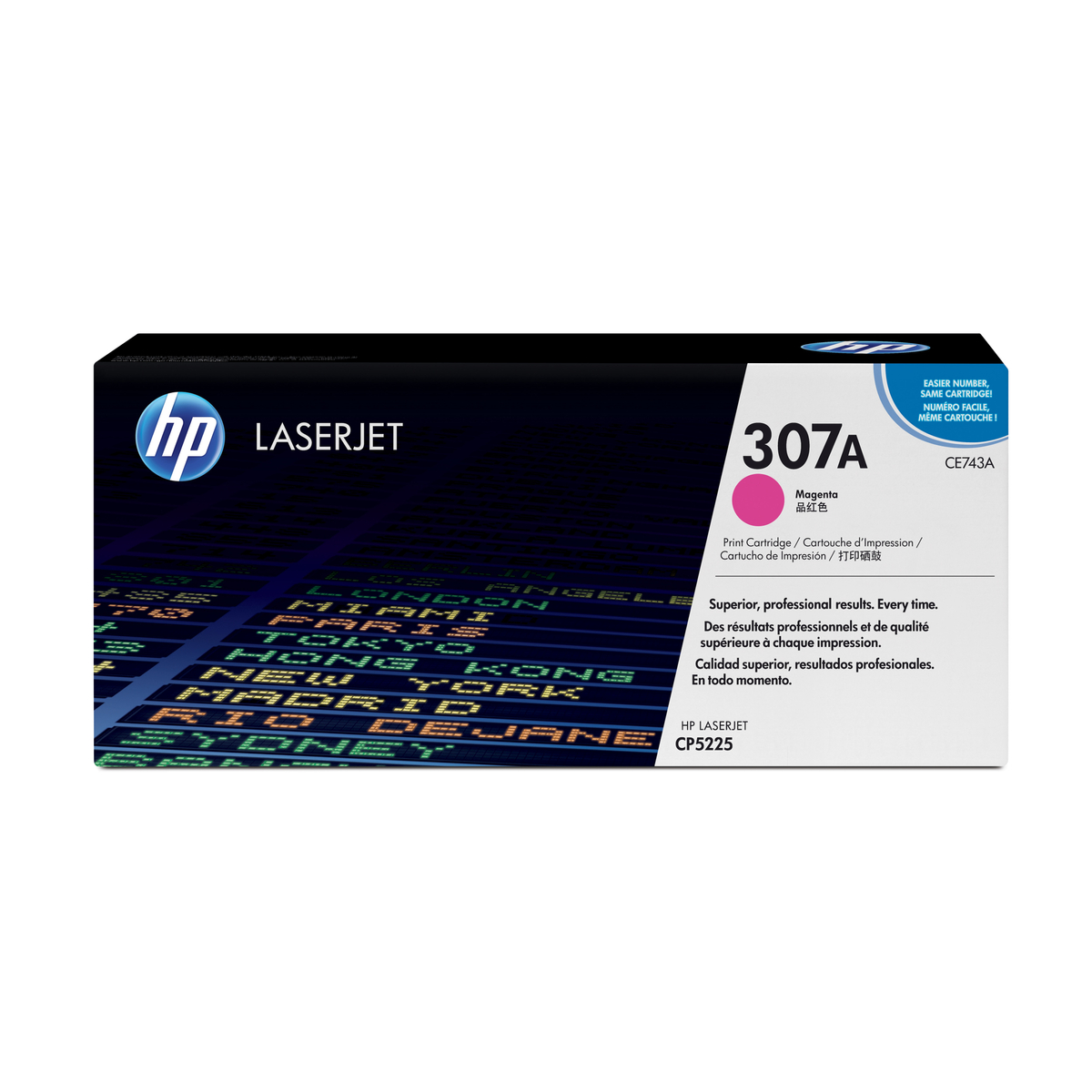 Magenta Toner Hp Lj Cp5225Dn