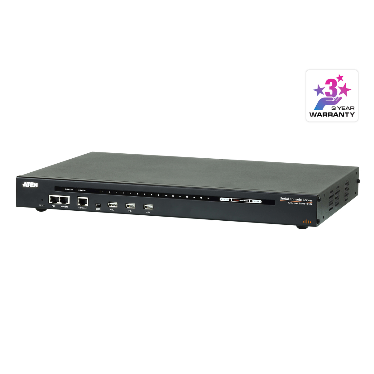 16 Port Serial Console Server