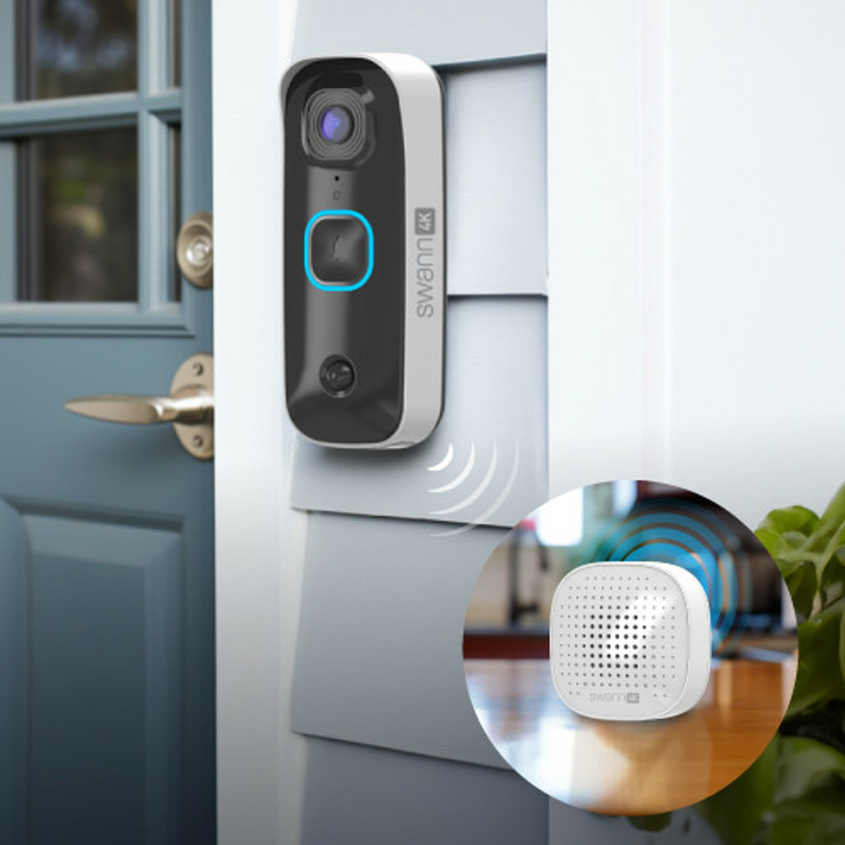 EUK 4K Wireless Wi-F Video Doorbell