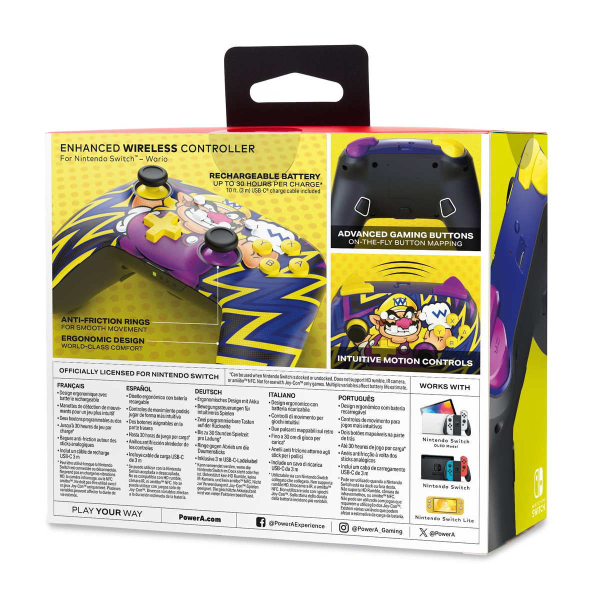 Enhanced Wireless Cont NSW Wario