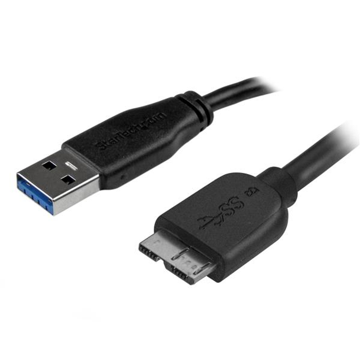 2m Slim SS USB 3.0 A to Micro B Cable