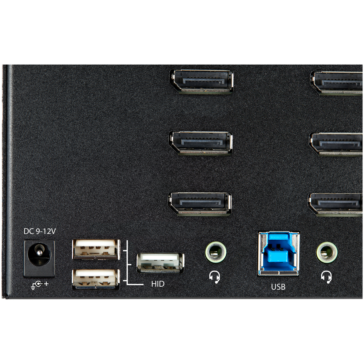 2-Pt Quad Monitor DisplayPort KVM Switch