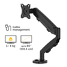 Eppa Single Monitor Arm - Black