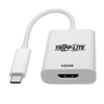 USB C to HDMI 4K Adapter M/F WHT 15.24cm