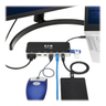 USB Dock Trpl Dsply 4K HDMI VGA USB Hub