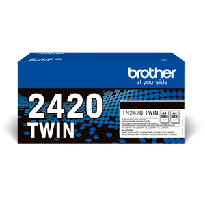 Brother, TN2420TWIN Black 3k Pages Toner