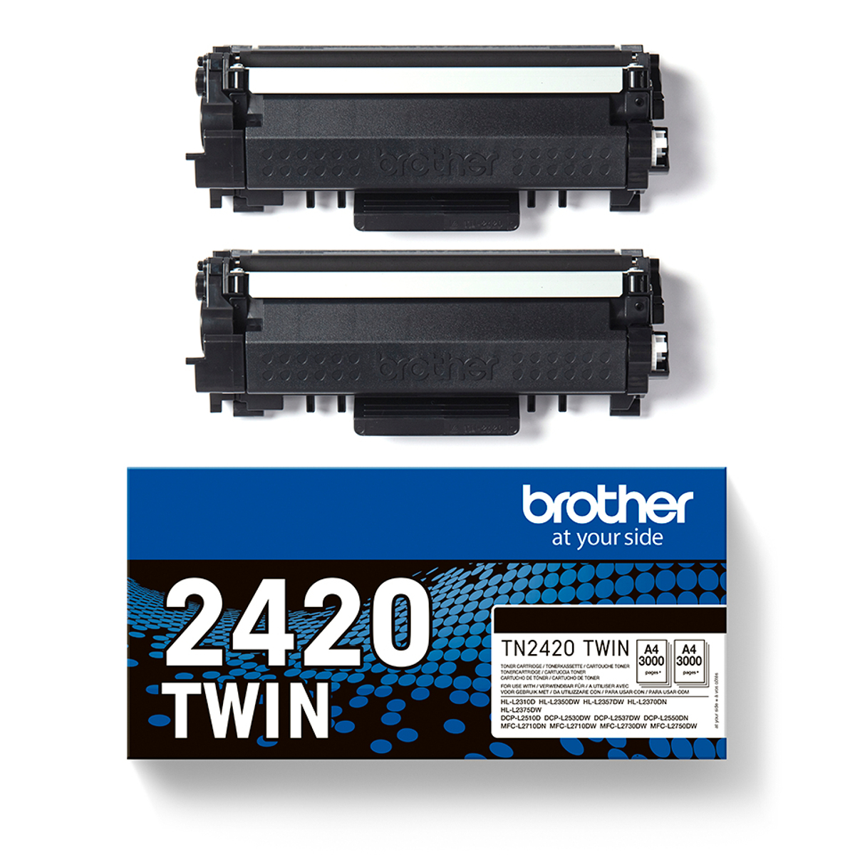 TN2420TWIN Black 3k Pages Toner