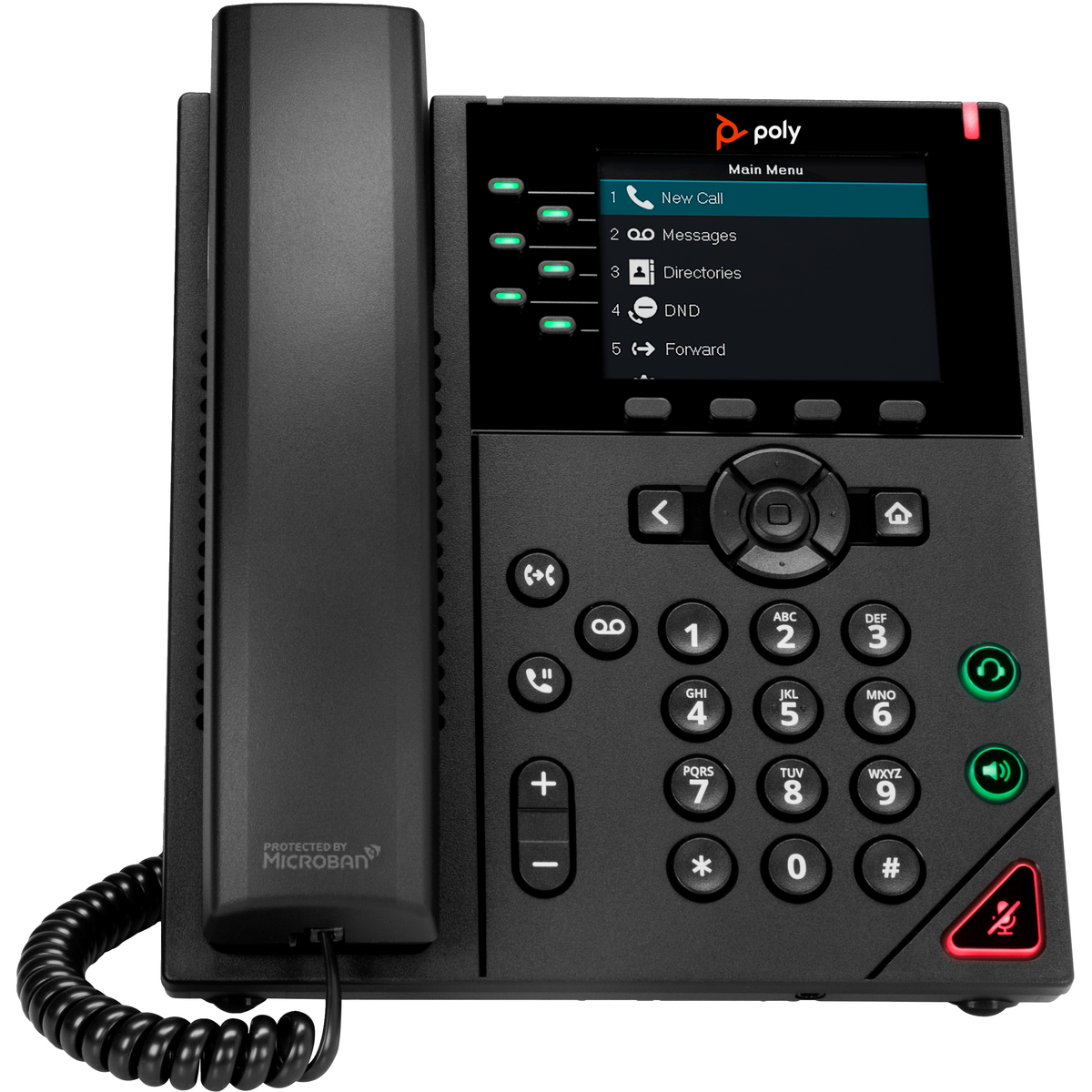 Vvx350 Desktop Phone Poe Excludes PSU