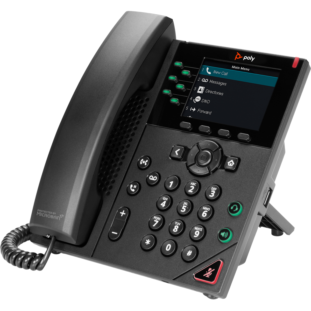 Vvx350 Desktop Phone Poe Excludes PSU