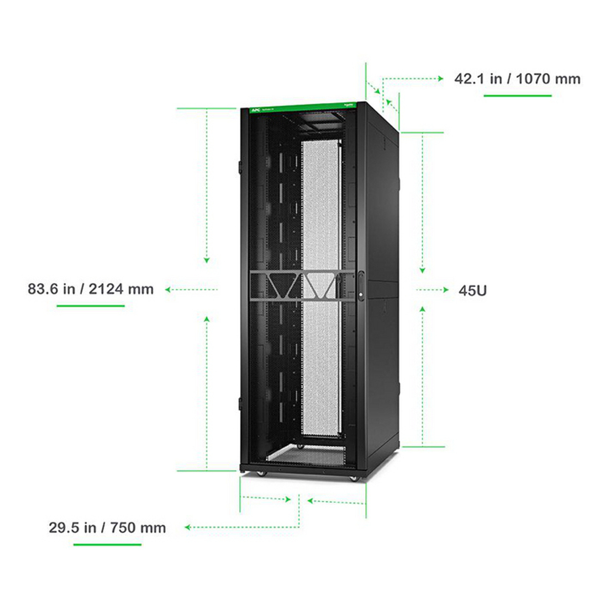 NetShelter SX Gen 2 45U Rack 750x1070