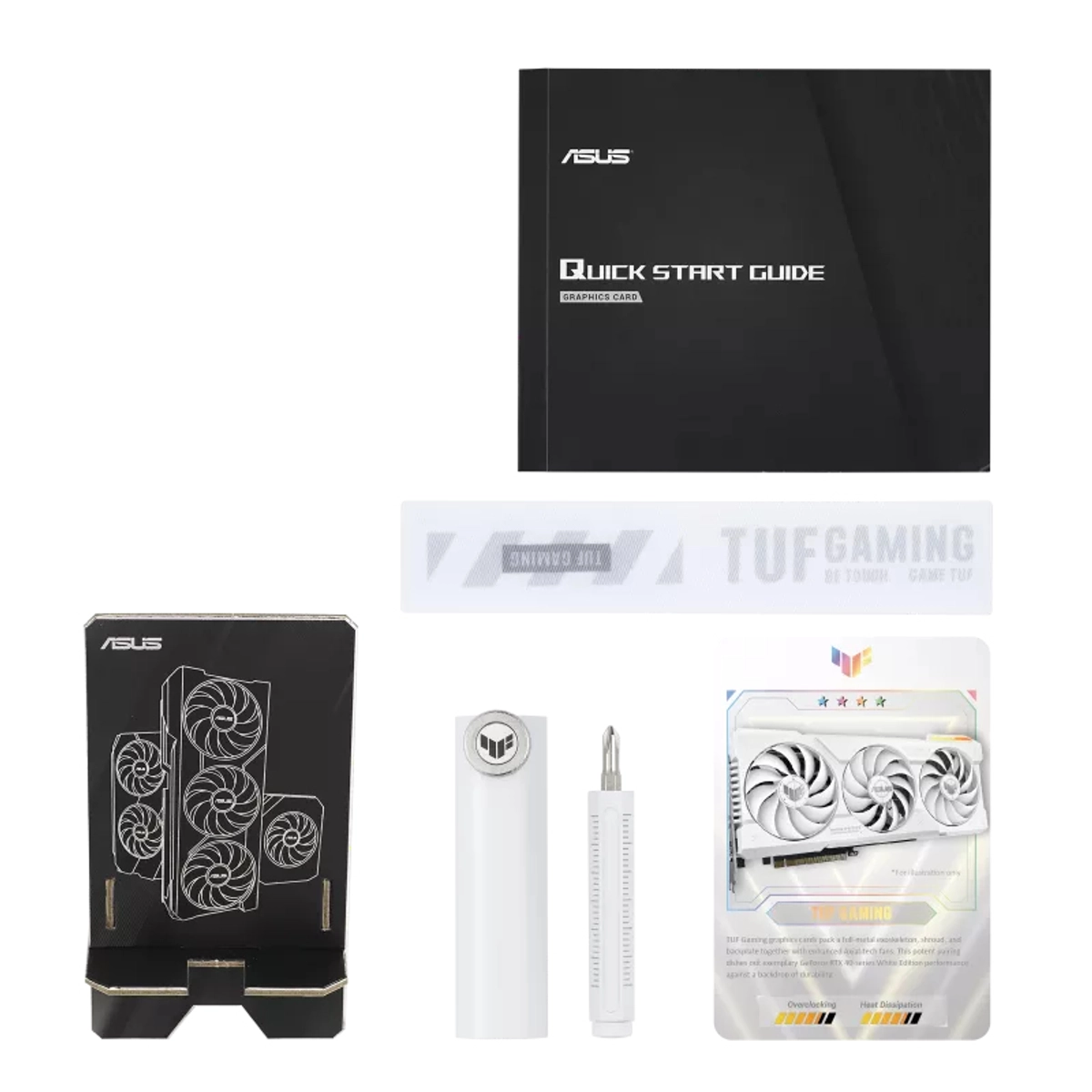 GPU NV RTX4070TI TUF GAM O12G WHITE Fan