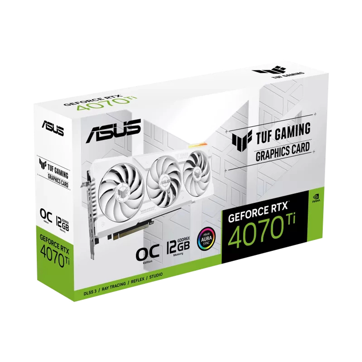 GPU NV RTX4070TI TUF GAM O12G WHITE Fan