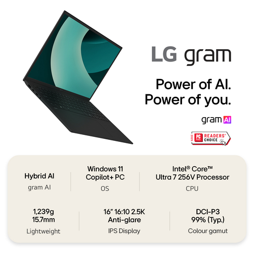 LG gram AI 16