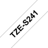 TZES241 18mm Blk On Wt Strong Label Tape