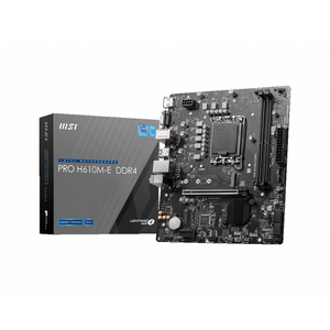 MB INT LGA1700 H610M-E PRO D4 MATX