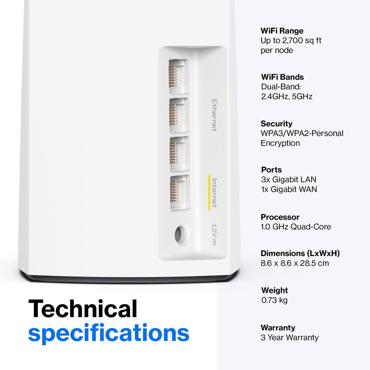 Atlas Pro 6 Home Mesh Wifi 6 AX5400 1PK