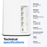 Atlas Pro 6 Home Mesh Wifi 6 AX5400 1PK