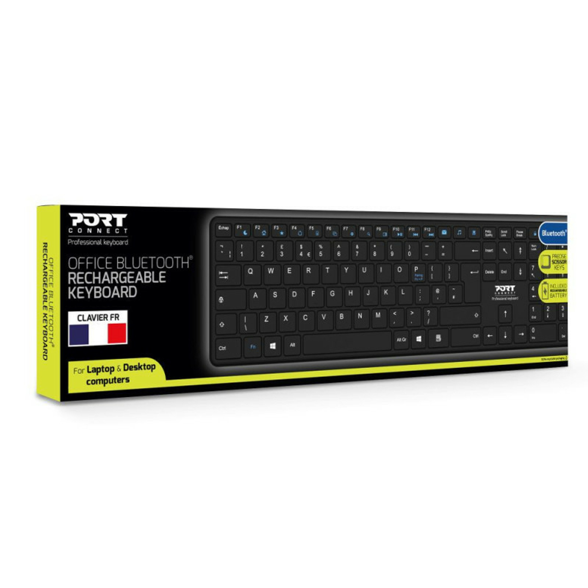 UK KEYBOARD OFFICEPRO RECHARGE BLUETOOTH