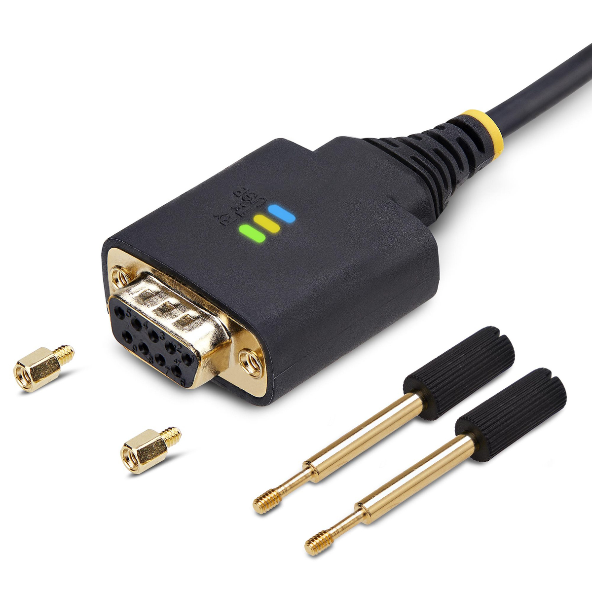 1ft/30cm USB to Null Modem Serial Cable