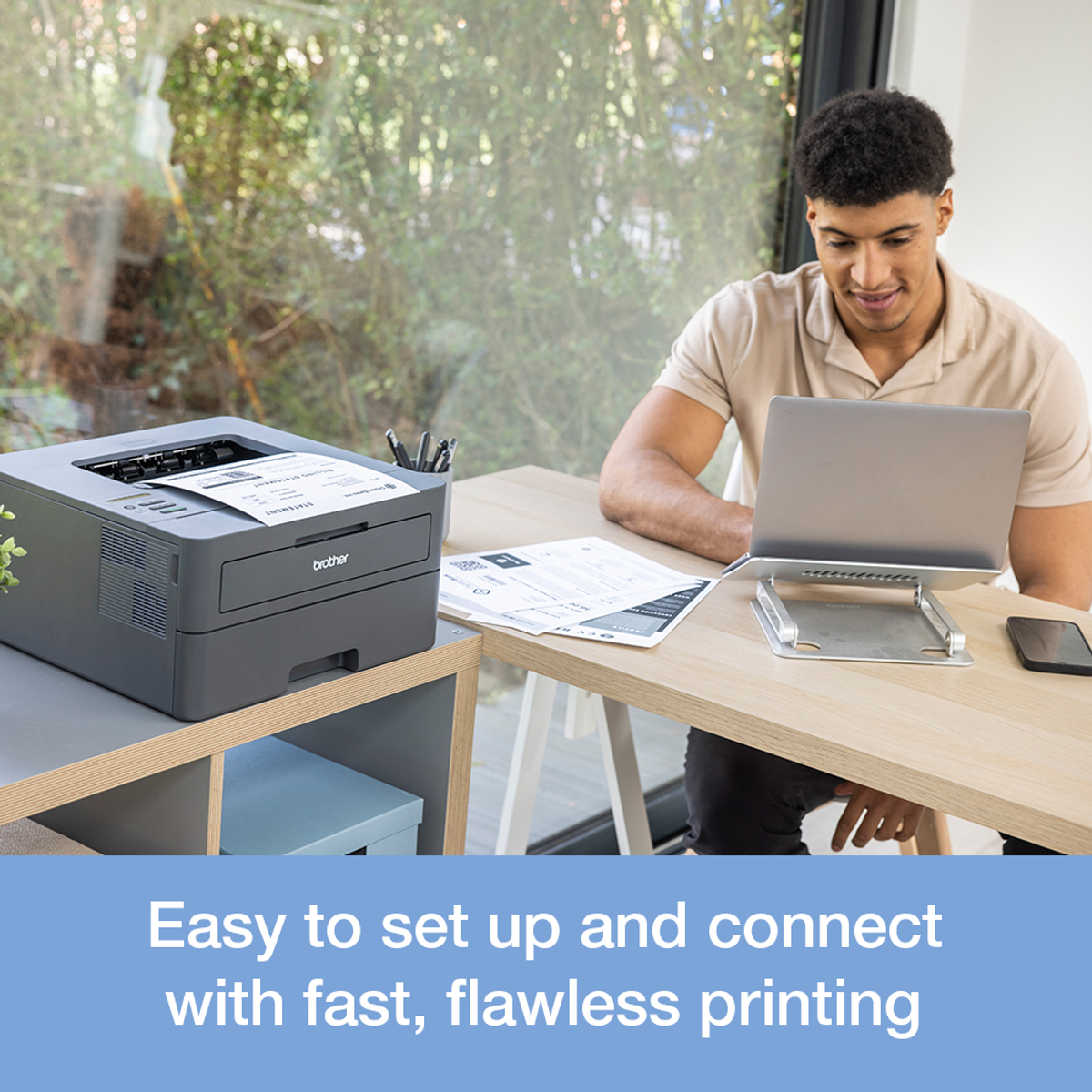 HL-L2445DW A4 Mono Laser Printer