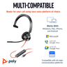 Poly BW 3310 Mono -M USB-C HS +USB-C/A