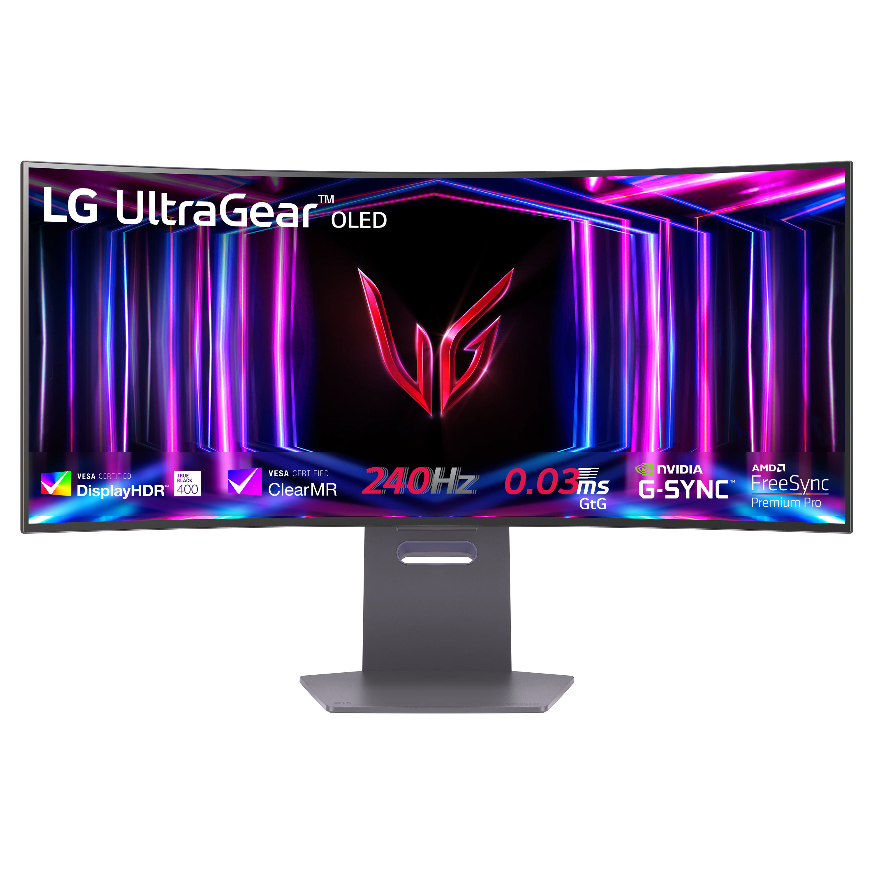 LG UltraGear 34" QHD OLED 240Hz 0.03ms Ultrawide Monitor - Picture 3 of 11
