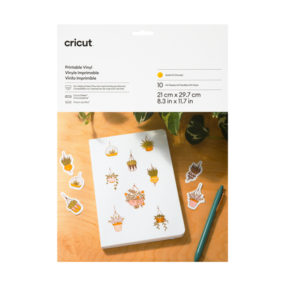Joy Xtra Printable Vinyl (Gold) 30 Sht