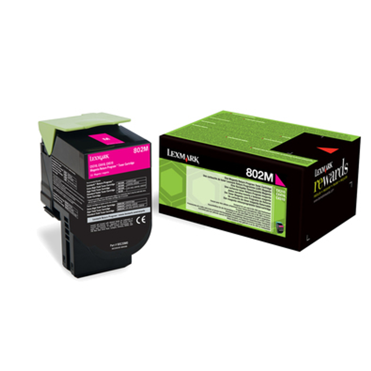 802M Magenta Return Program Toner Cartri