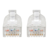 Cat6 Snagless Molded Slim UTP BLK 20.3cm