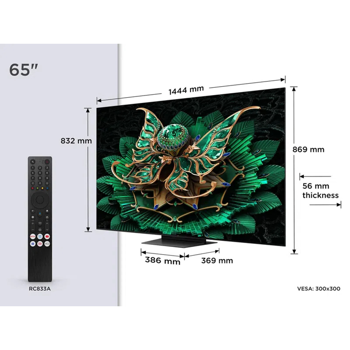 TCL 65C7K Mini LED TV
