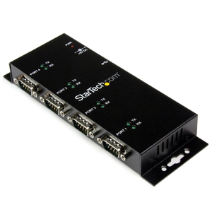 Startech, 4 Port USB-DB9 RS232 Serial Adapter Hub