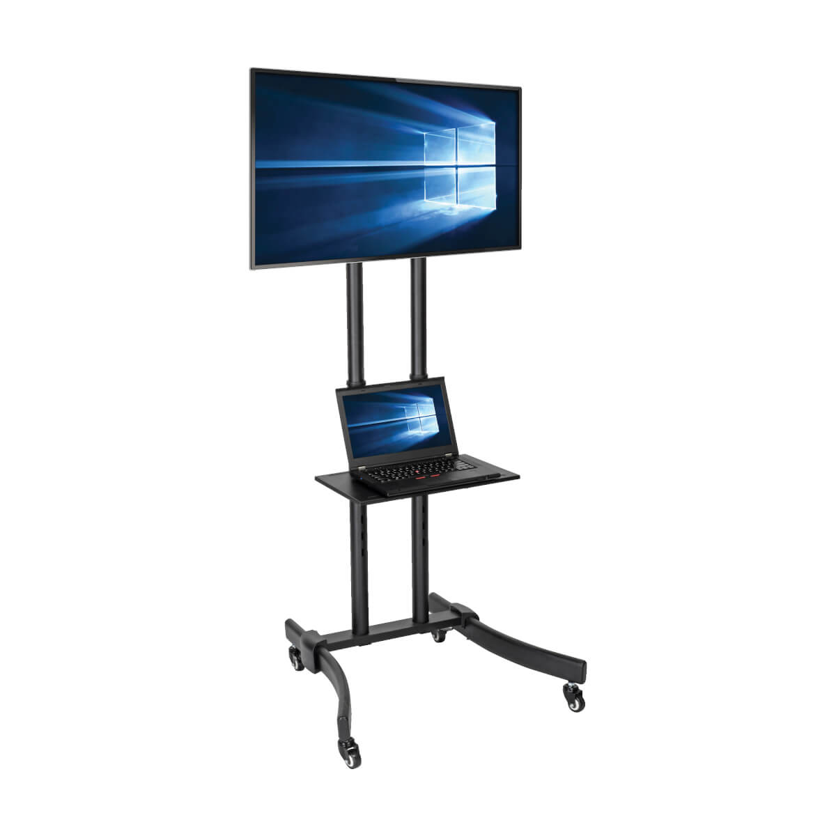 TV Floor Stand Cart Adjustable 32-70 IN