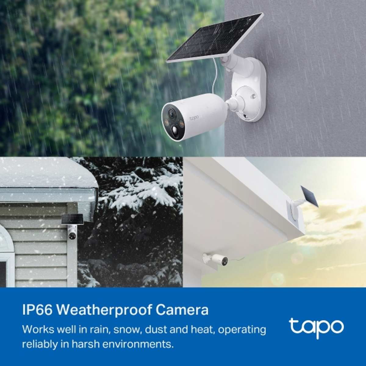 Solar-Powered Security Camera Kit