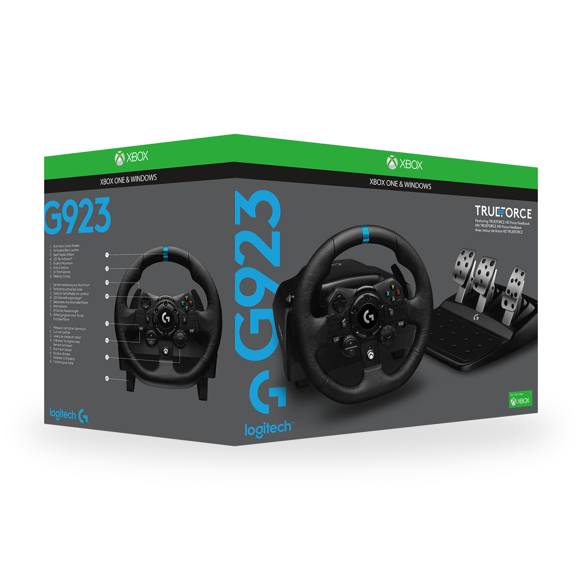 G923 Racing Wheel and Pedals Xbox & PC