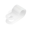 100 Screw Mount Cable Clamps R-Type Clip
