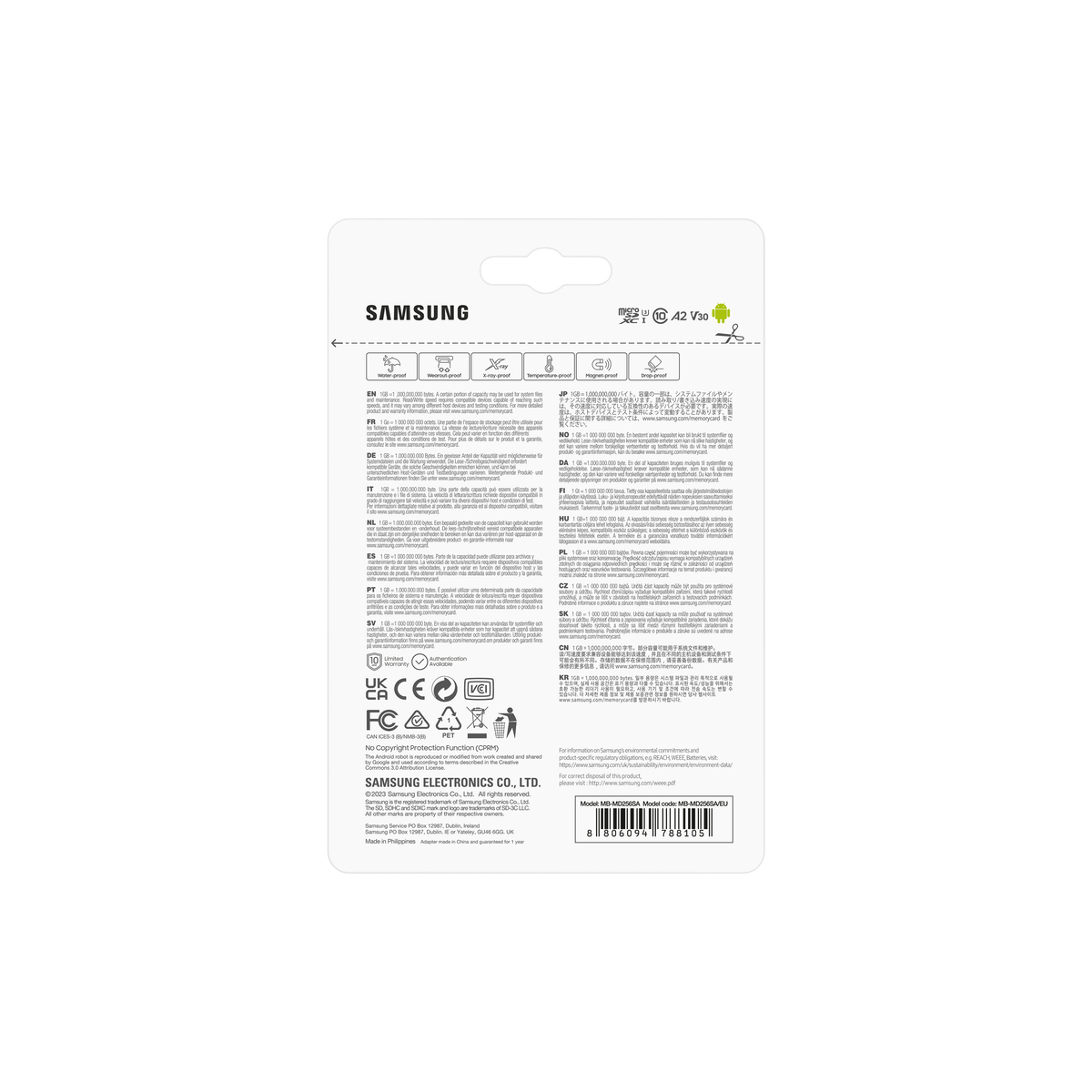 FC 256GB PRO Plus microSD with Adapter