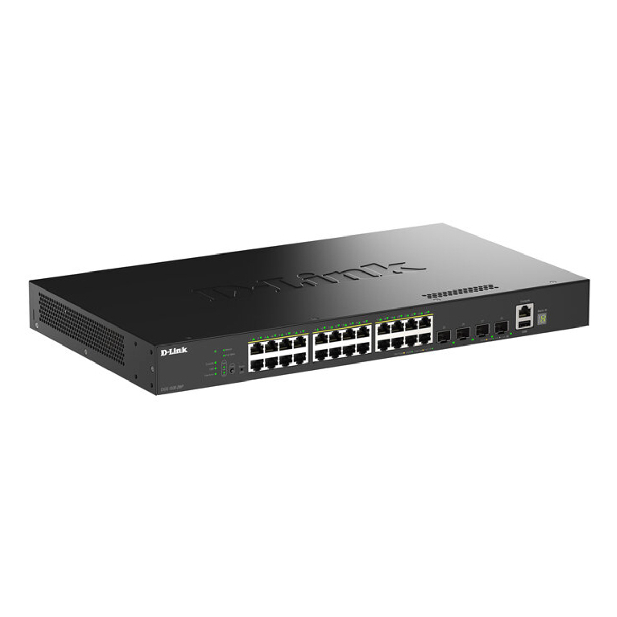 28-Port Gigabit PoE+Switch 4x10G SFP+