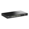 28-Port Gigabit PoE+Switch 4x10G SFP+