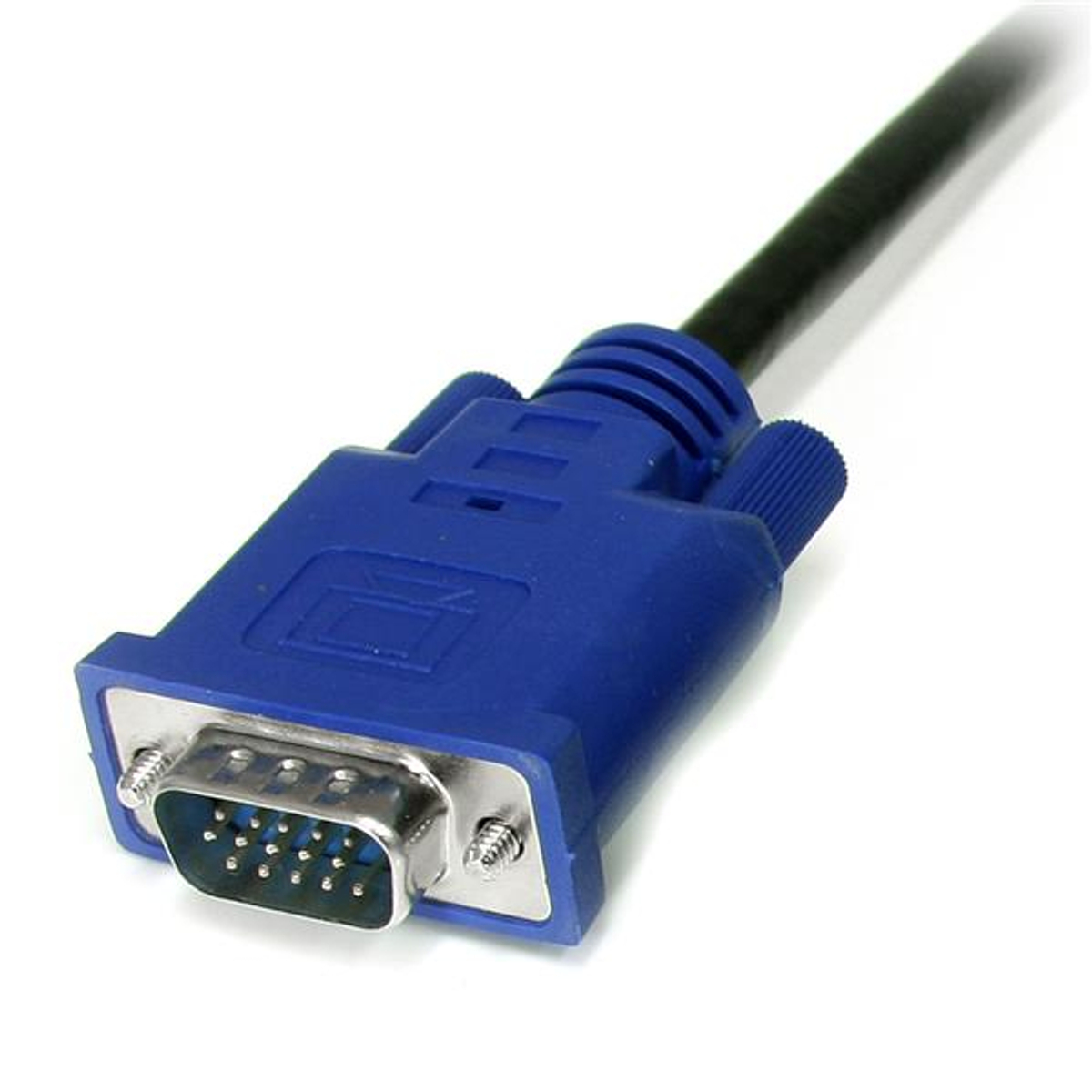 6 ft 3-in-1 Ultra Thin PS/2 KVM Cable
