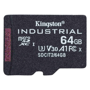 Kingston, FC 64GB microSDXC Industrial C10 Single