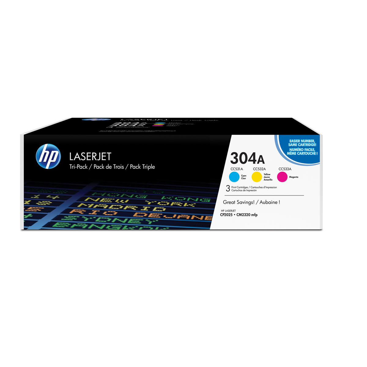 CF372AM MultiPack 3x 2.7K Pages Toner