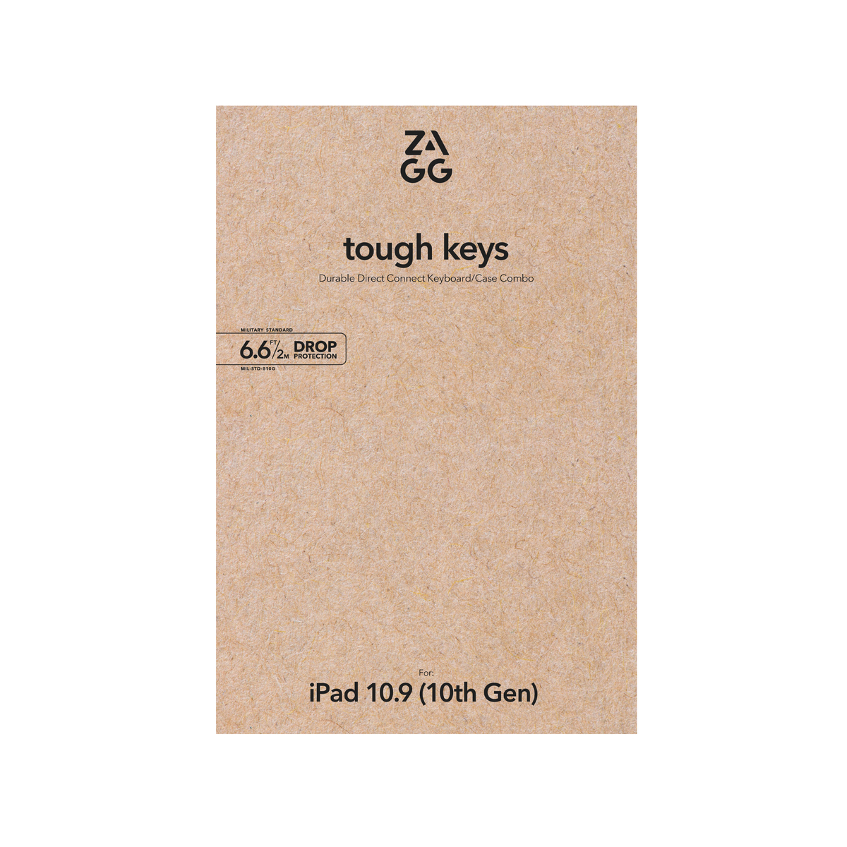 Tough Keys Apple iPad 10.9 10th Gen Blck