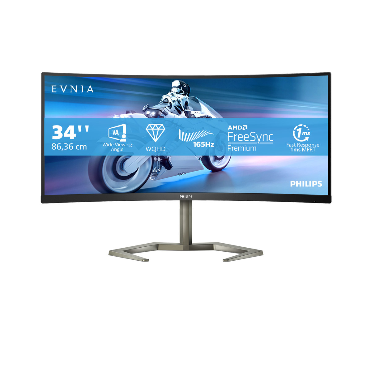 34 VA 3440x1440 165Hz HDMI