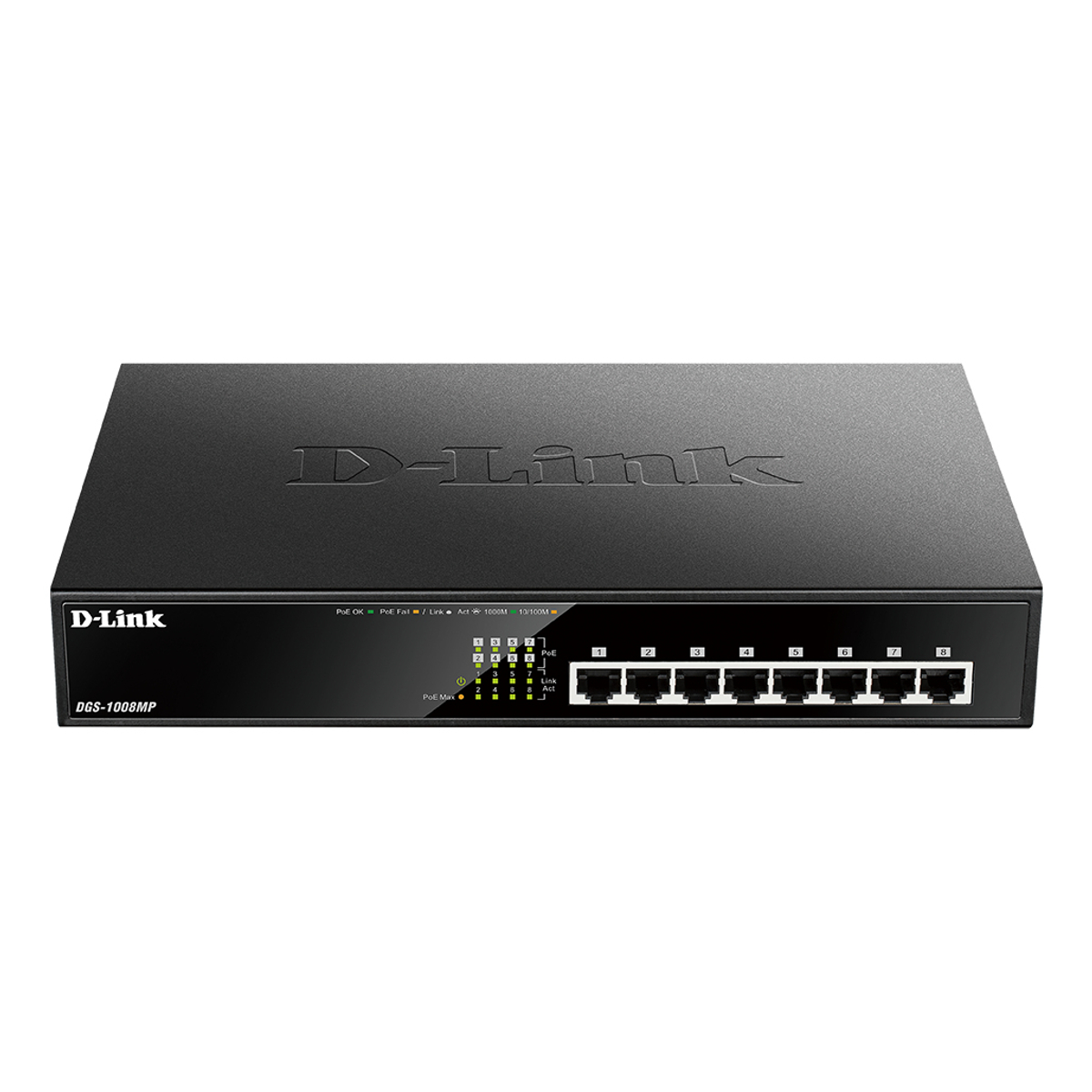 8-Port Desktop Gigabit Poe+ Switch