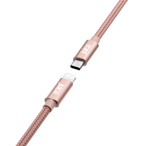 Juice, Lightning to Type 2m Braided Rose Gold