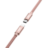 Lightning to Type 2m Braided Rose Gold