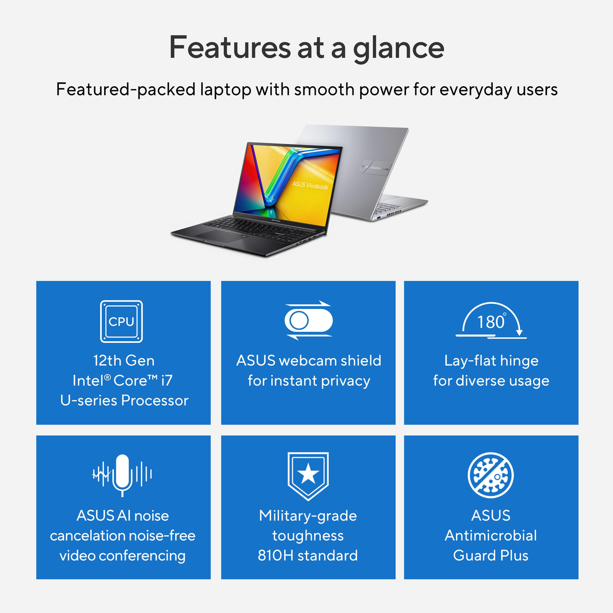 Vivobook 14 SNAPDRAGX+ I8 16GB512GB BLUE